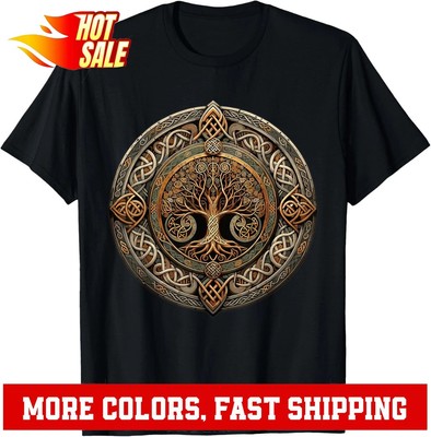 Celtic 'Tree Of Life' Shield s Celtic Knot Designs T-Shirt