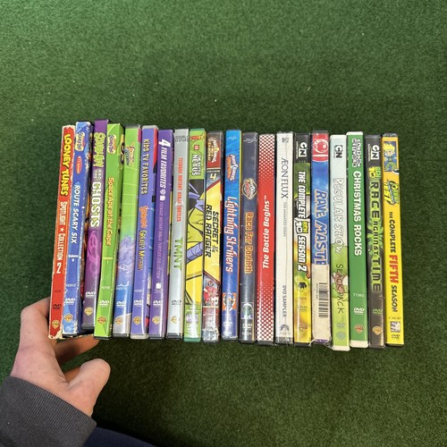 Lot Of 20 Cartoon Network DVDs Rare Tmnt Ed Ed N Eddy Ben 10 Scooby Doo