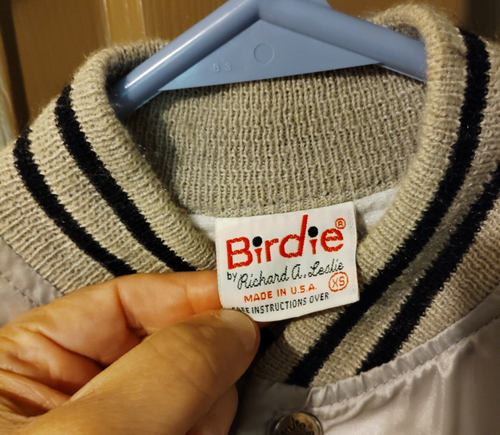 RARE Vintage 70s Bob Seger Silver Bullet Band satin bomber Promo Sz M Birdie - Picture 9 of 14