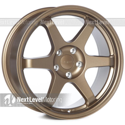 9SIX9 SIX-1 18x8.5 5x120 +35 MATTE BRONZE TE37 STYLE WHEEL RIM FITS BMW 3 SERIES