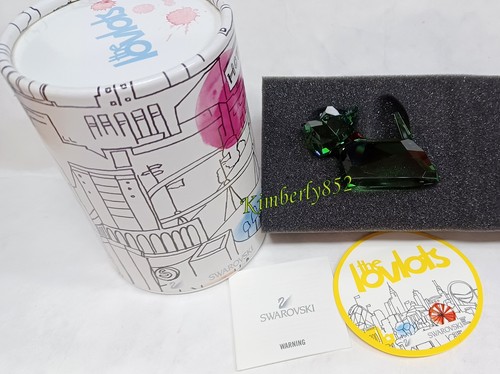 Swarovski Scottie Dog Lovlots Green Crystal Authentic NEW 1089199 - Picture 6 of 9