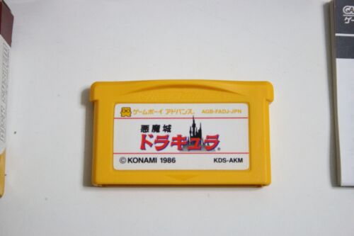 Game Boy Advance Famicom Mini Castlevania / AKUMAJO DRACULA Boxed from Japan - Picture 2 of 15