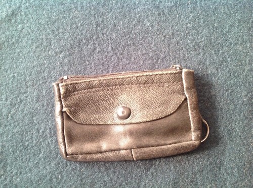 PORTE MONNAIE PORTE CLÉ CUIR ( PF04/02/8-20M ) - Photo 1 sur 4