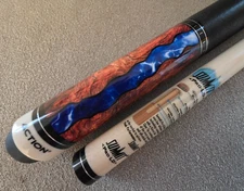 Action Fractal Series Pool Cue, Summit Pro-LD Shaft, Diam Choice Kamui Clear Tip