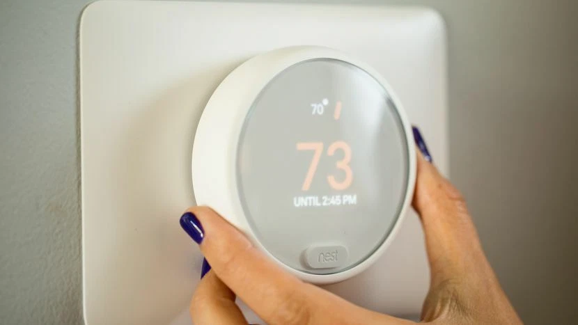 FULL KIT: Google Nest - Thermostat E - T4001ES - White w/Base Learning Smart D