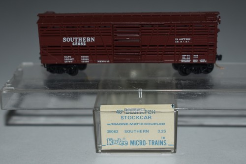 Stockcar Kadee Southern 40' escala N puerta única 45682 C47579 | Zustand: Used