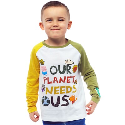George Pig T-Shirt Kinder Jungen 18 24 Monate 2 3 4 5 6 7 8 Jahre Oberteil Tee weiß