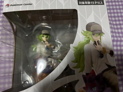 Pokemon Center Original N & Zorua 1/8 Figure Black White Limited