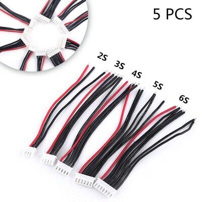 5X JST XH 2s 3s 4s 5s 6s Battery Balance Charger Plug Line/Wire/Connector Cable
