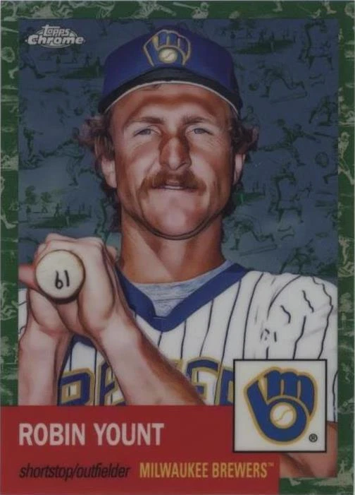 Platinum Toile White & Green Refractor