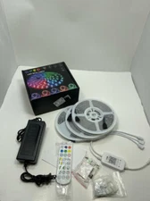 LED Strip Lights 100ft, RGB 5050 Led Light Strips Music Synic Color Changing 