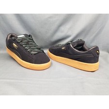 Puma Suede XL Skate Jr Sneakers Black Vine Gum Boys Size 6 NEW NO BOX