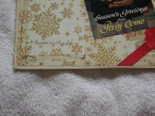 Perry Como-Season's Greetings-Used 33RPM Vinyl LP RCA LPM2066 - Picture 13 of 24