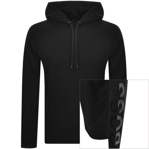 New HUGO BOSS Mens black stretch fit 