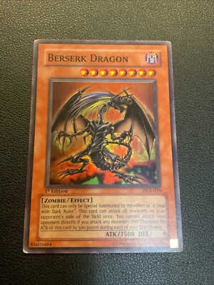 Yu-Gi-Oh! Berserk Dragon DCR-019 1st Edition Super Rare | eBay