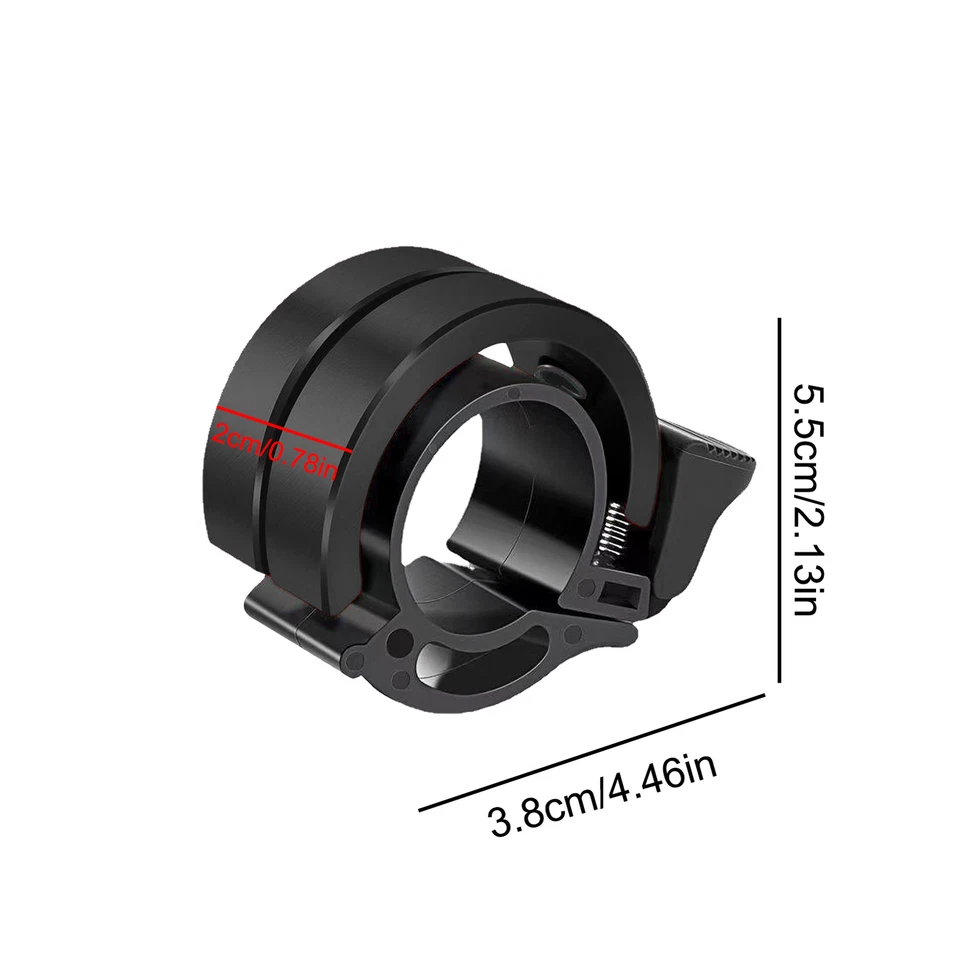 Campana de bicicleta Campana de ciclismo Manillar de bicicleta Anillo de campana Crujiente de bicicleta Foto 4 de 4