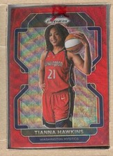 Tianna Hawkins 66 2022 Panini Prizm Ruby Wave Prizm (NrMt - Dimple in stock)