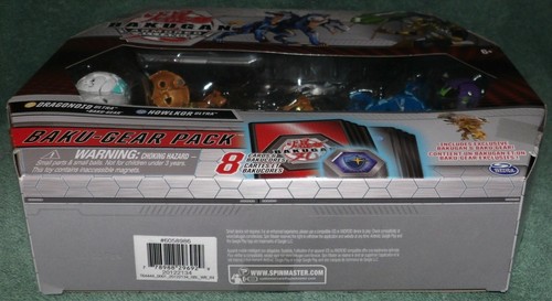 PAQUETE BAKUGAN ARMORED ALLIANCE BAKU-GEAR DRAGONOID ULTRA & HOWLKOR ULTRA - Imagen 6 de 7