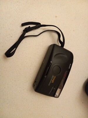 Kodak Star Motordrive 35 mm Camera Red Eye Reduction Flash Vintage Tested  Works