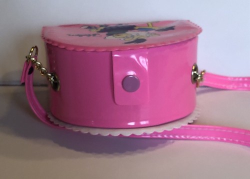 Cartera de colección 1993 Helen Henny Showbiz Pizza Time Prize Snap rosa intenso - Imagen 7 de 9