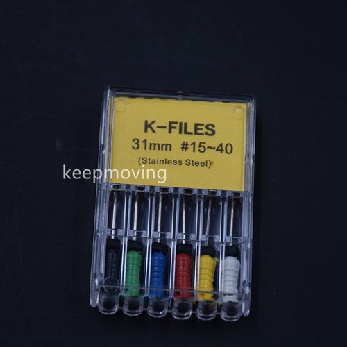 Dental Endodontic Stainless Steel Root Canal Hand Use REAMERS H/K-Files All Size - 第 44/60 張圖片