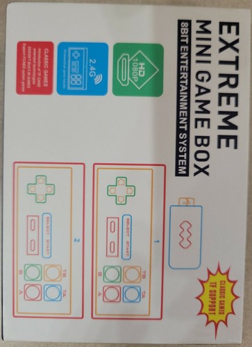 Extreme Mini Game Box 8 Bit Entertainment System Classic Games Ebay