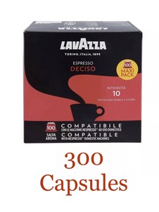 Best Nespresso Compatible Capsules 2021 Lavazza Deciso Nespresso Compatible 300 Count 🇮🇹(Best Before Jan 
