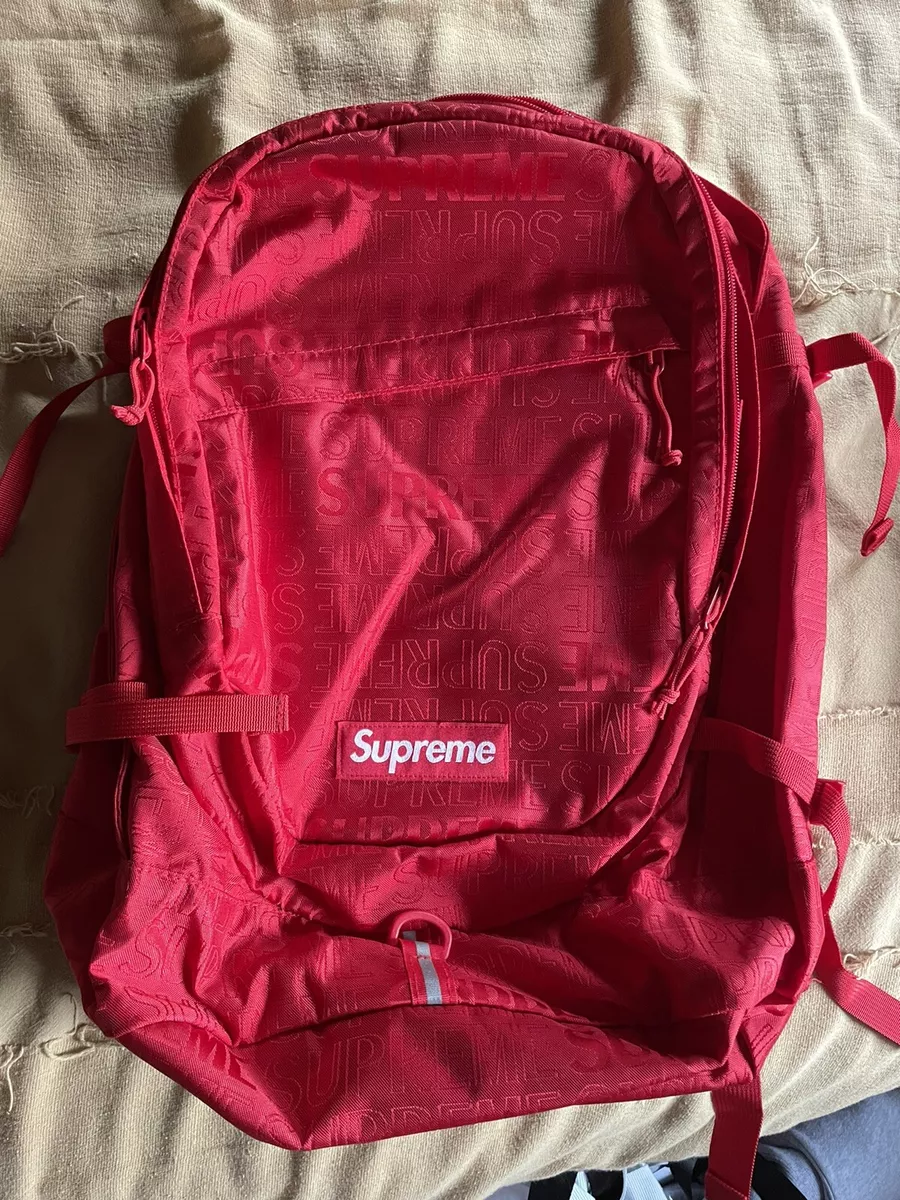 Best fake cheap supreme backpack