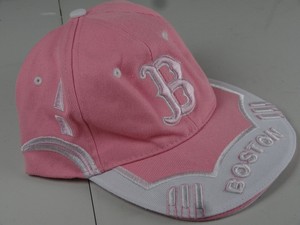pink red sox hat