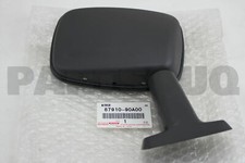 8791090A00 Genuine Toyota MIRROR ASSY, OUTER REAR VIEW, RH 87910-90A00