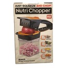 Nutri Chopper 2705EN New Open Box Squeeze And Chop With Bonus Storage Container