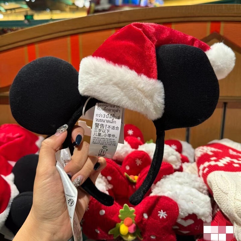 Authentic Disney Mickey Ear Christmas Headband Hair  display picture 3