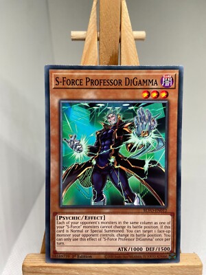 S-Force Professor DiGamma - 1. Auflage BLVO-DE012 - NM - YuGiOh