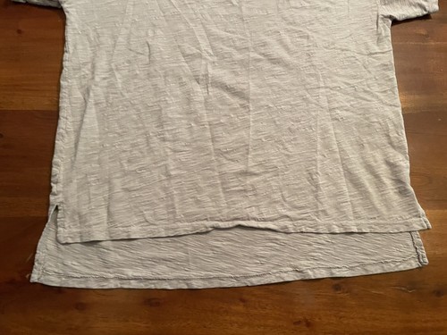 Mododoc Los Angeles mens relaxed fit short front long back T shirt sz small - Picture 4 of 5