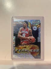 2019-20 Panini Disco Prizm JULIUS ERVING Fearless Philadelphia 76ers #17
