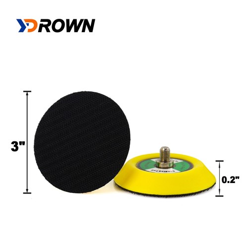 YDROWN Supporto Pad 5/16"-24 Piastre Filettate per Levigatrice ad Aria Levigatura Lucidatura-2PCS - Foto 3 di 28