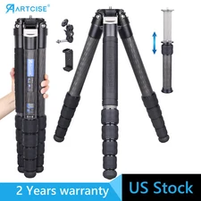 ARTCISE Carbon Fiber Tripod Professional Camera Heavy Duty Tripod 88.2 Lbs