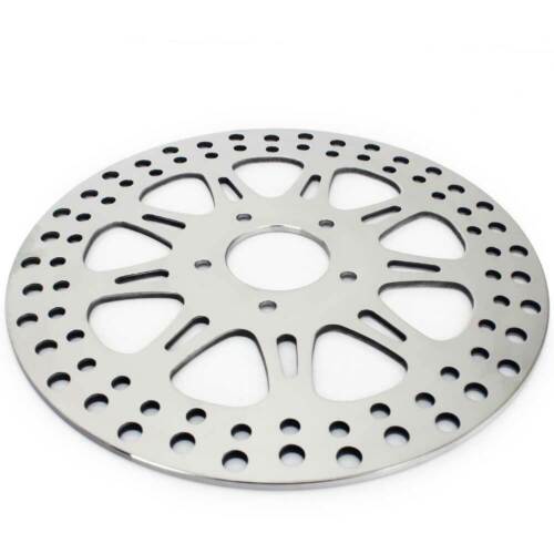 Polished 11.5" Front Brake Rotor for Harley Softail FXST FXSTC FXSTD FXSTB FLSTC - Foto 10 di 10