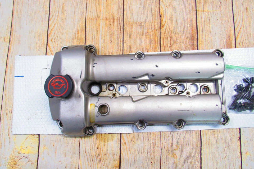 Jaguar S-Type 2000 2001 2002 3,0 L motor V6 tapa válvula lado conductor izquierdo usado Foto 3 de 4