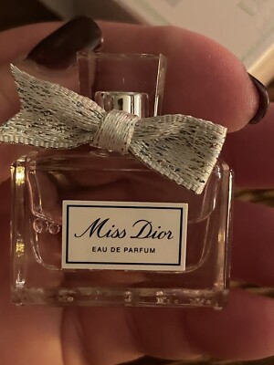 DIOR Miss Dior ~ Eau de Parfum Mini Travel Size Perfume Splash 5ml / 0.17 oz