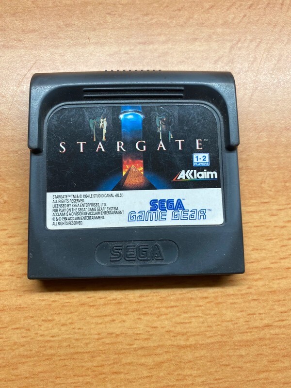 JEU - STARGATE - SEGA GAME GEAR - PAL