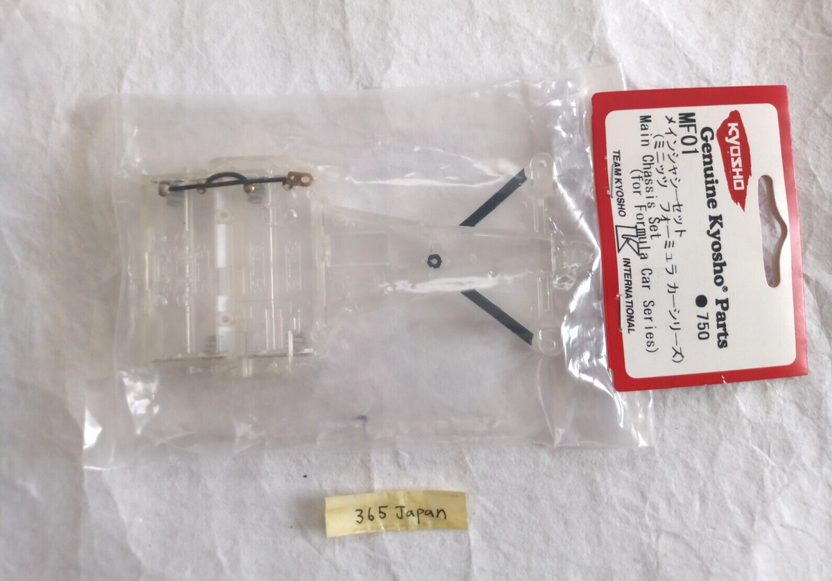 Kyosho Mini-Z F1 Main Chassis Set Genuine Kyosho Parts MF01 NEW | eBay