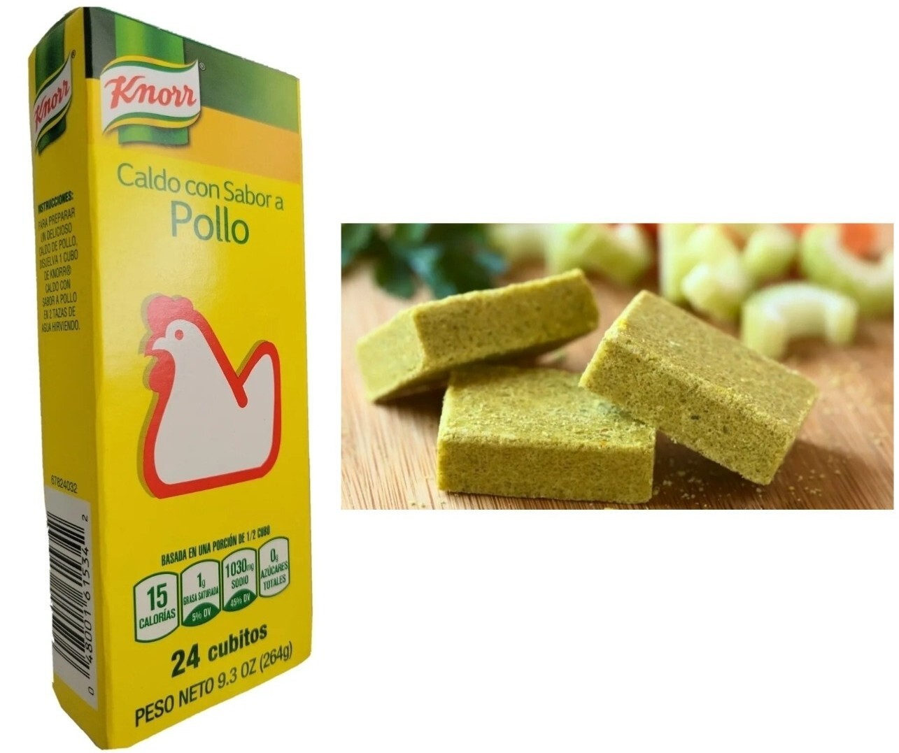 Introducir 76+ imagen cubitos de pollo Abzlocal.mx