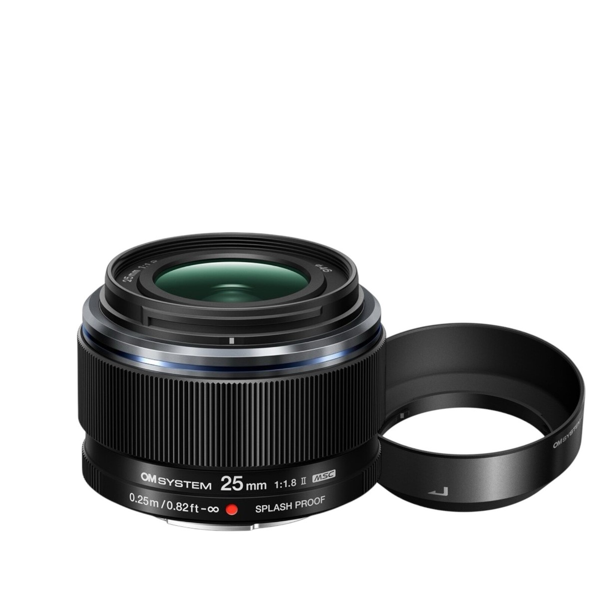 New OM SYSTEM M.Zuiko Digital 25mm F1.8 II Lens Micro Four Thirds