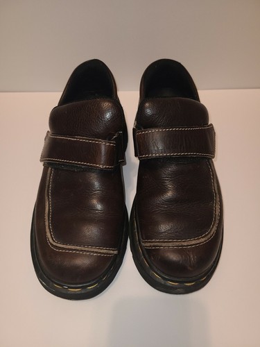 Doc Martens Brown Ankle Strap Buckle 