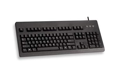 CHERRY AMERICAS LLC G80-3000LSCEU-2 BLACK 104 MX BLUE KEYSWITCH USB PS/2 TAA