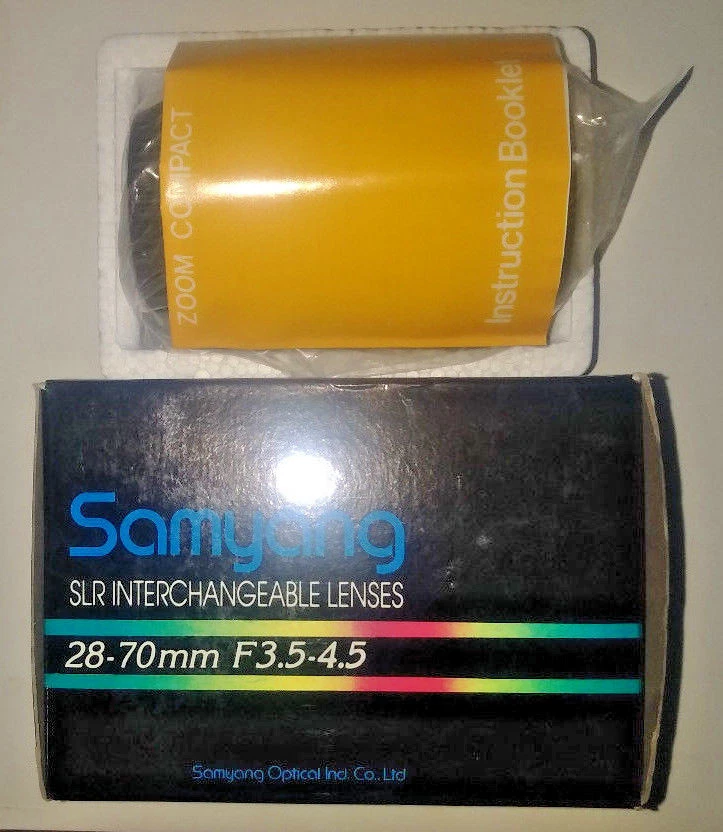 Lente macro intercambiable Samyang 28-70 mm/f3,5-4,5 SLR para Minolta (¡NUEVA!) Foto 3 de 3