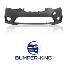 BUMPER-KING Primered Front Bumper Cover Fascia for 2016-2019 Nissan Sentra 16-19