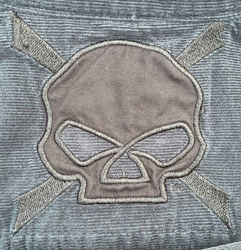 Harley Davidson Long Sleeve Shirt Men's SZ XXL Embroidered Skull Back Logo - Picture 5 of 11