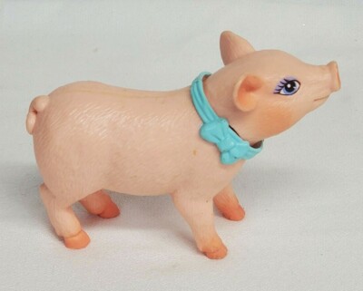 Vtg 1997 Mattel Barbie Magical Pet CHARLOTTE THE PIG Stable
